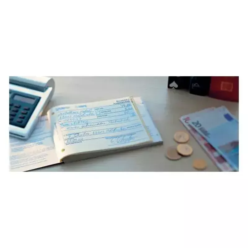 Libro de administración Avery 1205 azul blanco
