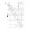 Libro de administración Avery 1230 azul blanco