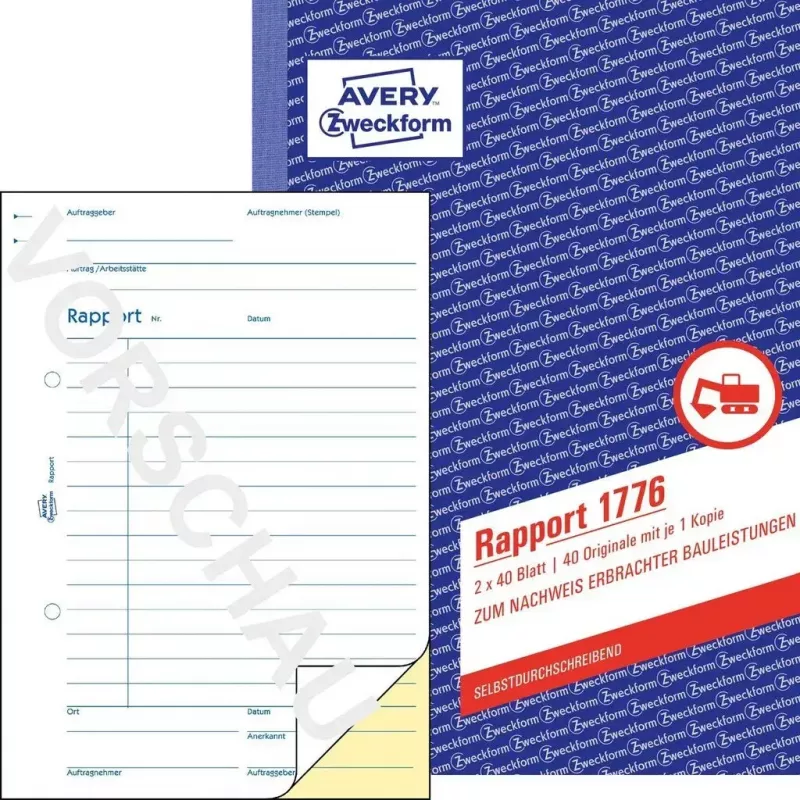 Libro de formularios de contabilidad A5 Avery 1776