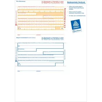 Formulario comercial Avery 2817