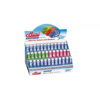 Corrector en cinta WEDO 257 0420699 Azul Verde Rosa