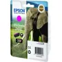 Cartucho EPSON Tinta N.º 24XL Magenta C13T24334011 C13T24334010