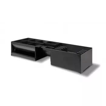 Safescan 4617T Bandeja interior para cajón portamonedas, negra