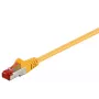 Cable de red Goobay 95566 Amarillo 1,5 m Cat6 S/FTP