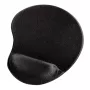 Alfombrilla de ratón Hama Ergonomic Negra