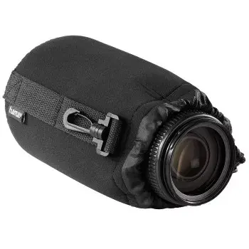 Hama 00126695 bolsa/funda para objetivo de cámara negra neopreno