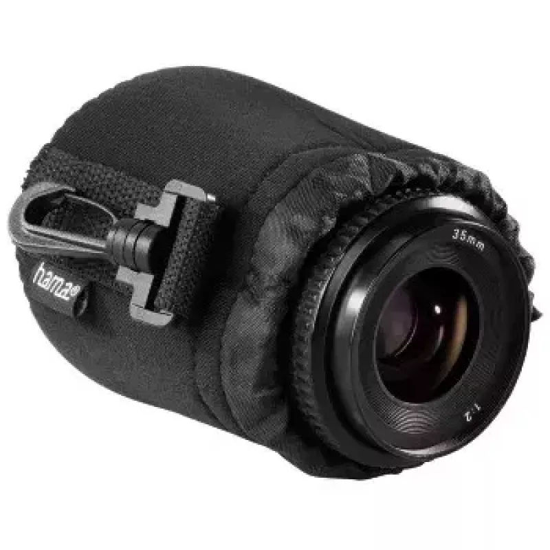 Hama 00126693 bolsa/funda para objetivo de cámara negra neopreno