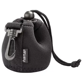 Hama 00126693 bolsa/funda para objetivo de cámara negra neopreno