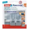 Gancho para toallas TESA 58812 Indoor transparente 2 uds.
