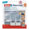 Gancho de cocina TESA 58811-00000 transparente blanco 2 unidades