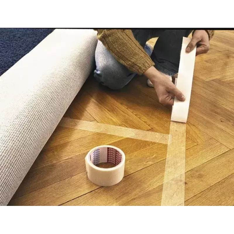Cinta adhesiva TESA 55729 apta para interior 5 m PVC blanco