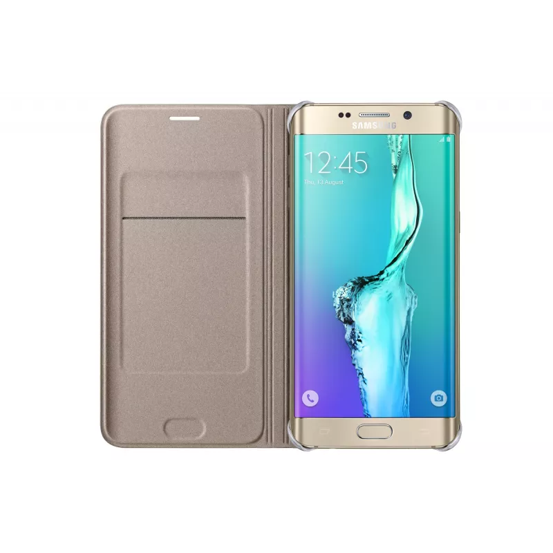 Funda para móvil Samsung EF-WG928 Flip-Case dorada