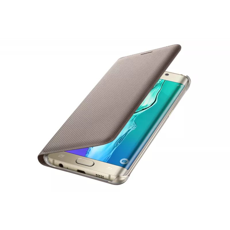 Funda para móvil Samsung EF-WG928 Flip-Case dorada