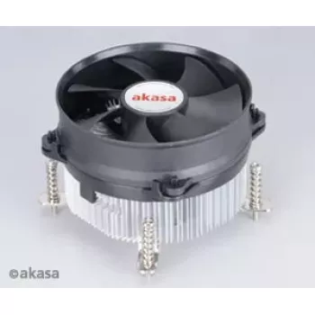 Sistema de refrigeración para procesador Cooler Akasa AK-CCE-7105EP 9,2 cm negro plata