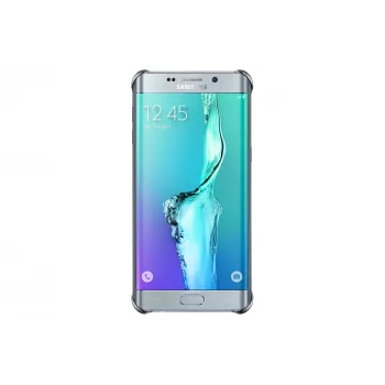 Funda para móvil Samsung EF-QG928 14,5 cm (5,7 pulgadas) funda plateada, transparente