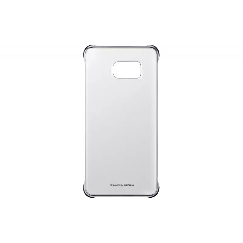 Samsung Clear Cover EF-QG928 tapa trasera para Galaxy S6 edge+, plata, transparente