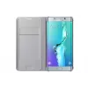 Funda para móvil Samsung EF-WG928 funda cartera plateada