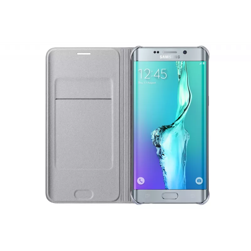 Funda para móvil Samsung EF-WG928 funda cartera plateada