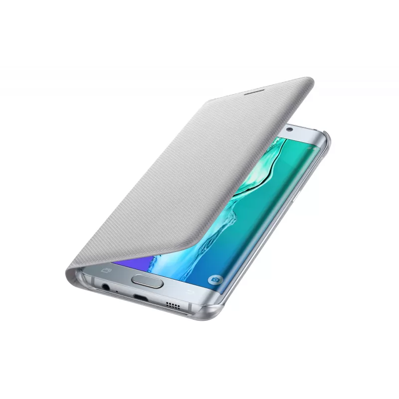 Funda para móvil Samsung EF-WG928 funda cartera plateada
