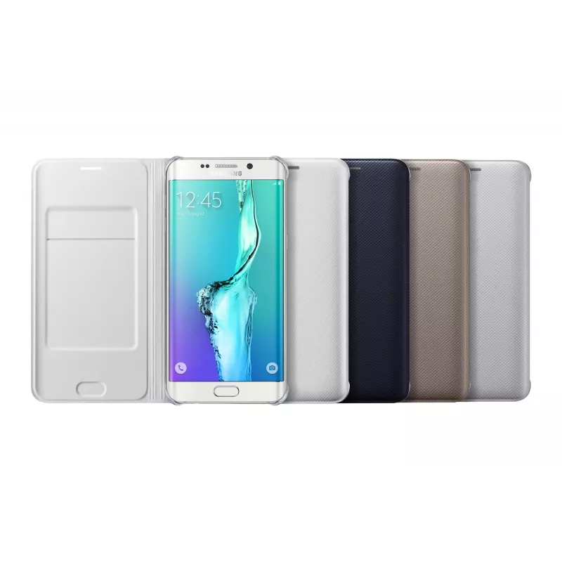 Funda para móvil Samsung EF-WG928 funda cartera plateada