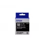 Epson LabelWorks LK-5BWV cartucho de cinta para etiquetas, blanco sobre negro, 18 mm x 9 m