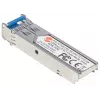 Módulo transceptor Intellinet óptico, fibra Gigabit WDM bidireccional SFP, puerto monomodo 1000Base-Lx (LC), 10 km, longitudes de onda: recepción (RX) 1550 nm y transmisión (TX) 1310 nm, WDM (Rx1550/Tx1310), conforme a MSA, equivalente a Cisco GLC-BX-U, Ethernet, fibra óptica