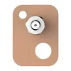 Ganchos universales TESA 77902-00000 beige interior y exterior 2 uds.