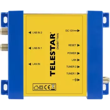 Multiconmutador de satélite Telestar DIGIBIT Twin 1 entrada 2 salidas
