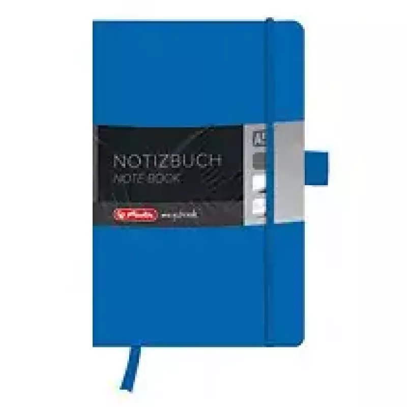 Cuaderno Herlitz 11369097 A5 96 hojas azul