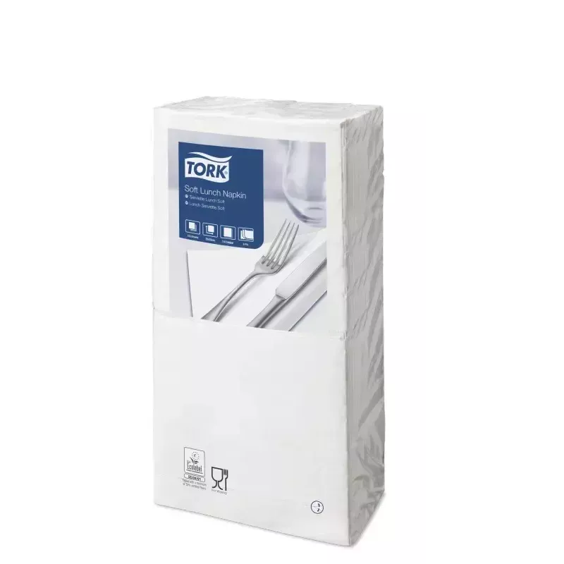 Servilletas de papel Tork 477414 blancas 150 uds.