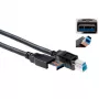 Cable USB ACT USB 3.2 Gen1 conector macho A - conector macho USB B 1,00 m