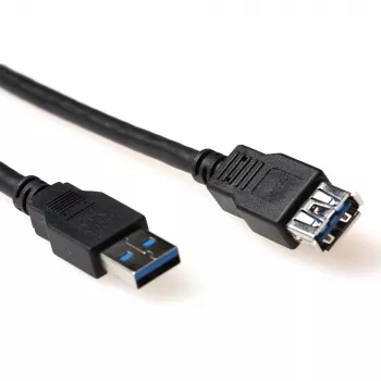 USB 3.0 conector macho A – conector hembra USB A 1,00 m ACT SB3041