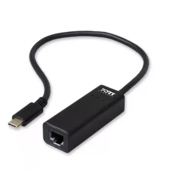 PORT Designs PORT Connect Adaptador de red de USB-C a Gigabit Ethernet