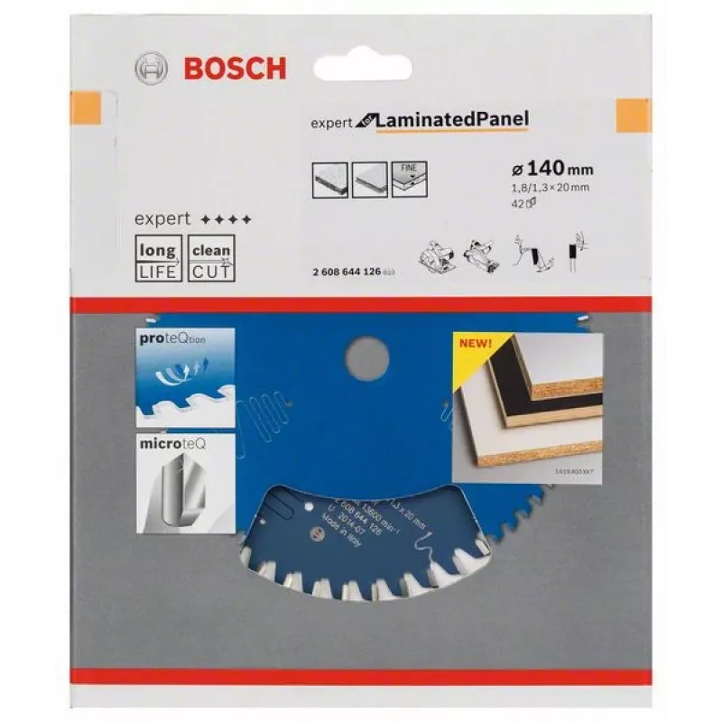 Disco de sierra circular Bosch 2 608 644 126 14 cm para placas laminadas
