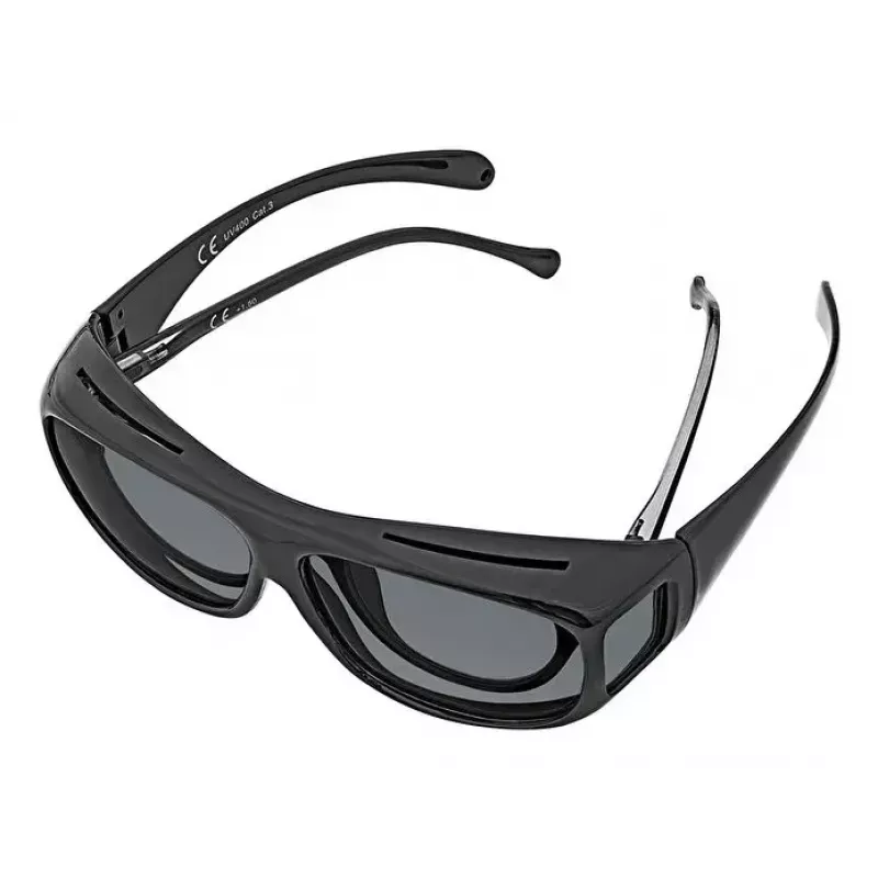 Gafas de sol WEDO 271 48599 Ovaladas envolventes, unisex, lentes polarizadas, estilo sobre-gafas