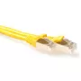 ACT Amarillo 1 metro LSZH SFTP CAT6A cable de red snagless con conectores macho RJ45