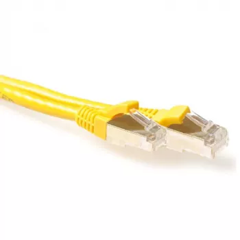 ACT Amarillo 30 metros LSZH SFTP CAT6A cable de red rastnasenfrei con conectores macho RJ45