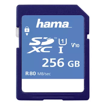 Hama 00123997 tarjeta de memoria 256 GB SDXC UHS-I Class 10
