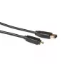 Cable de conexión ACT Firewire IEEE1394 conector macho 6 pines - conector macho 4 pines 4,50 m