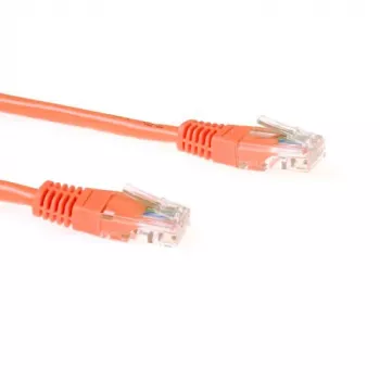 Cable de red ACT naranja 7 m U/UTP CAT6 con conectores RJ45