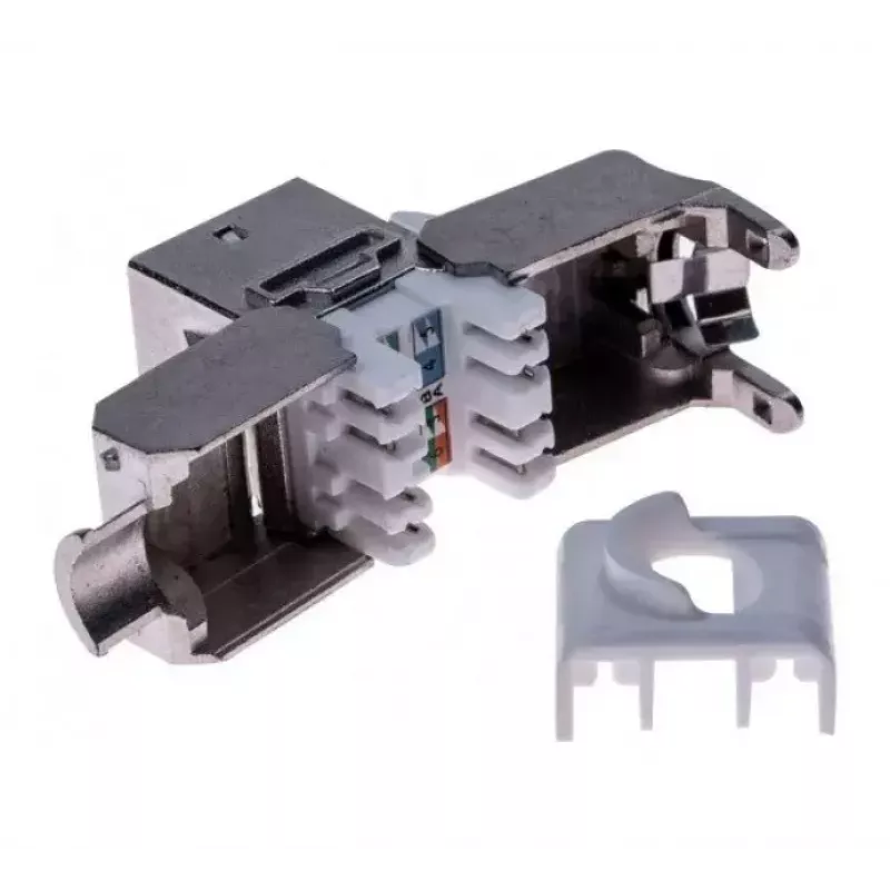 Módulo keystone Dexlan 272928 plano gris RJ-45