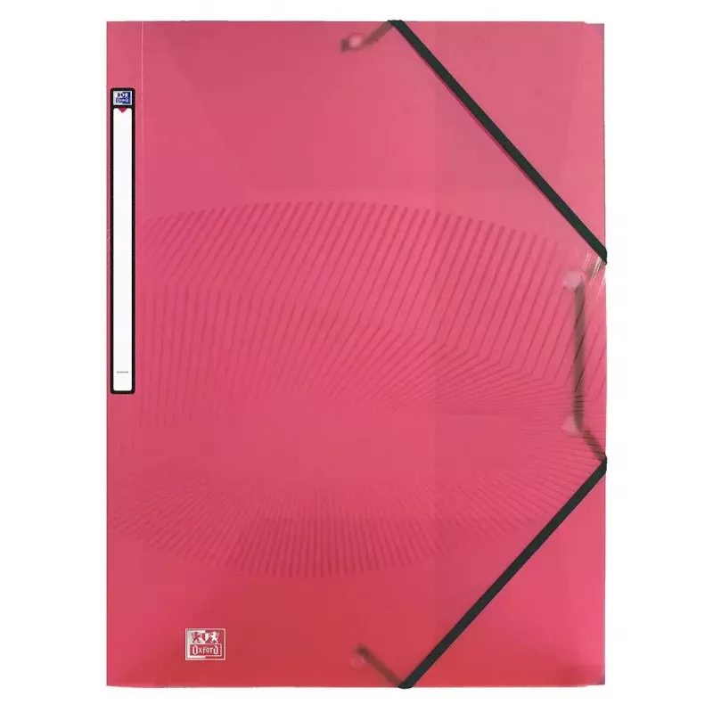 Carpeta Oxford 400105131 polipropileno A4 negro azul verde gris rosa lila rojo turquesa