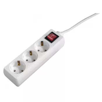 Toma de corriente Hama 00137322 blanca 2 polos