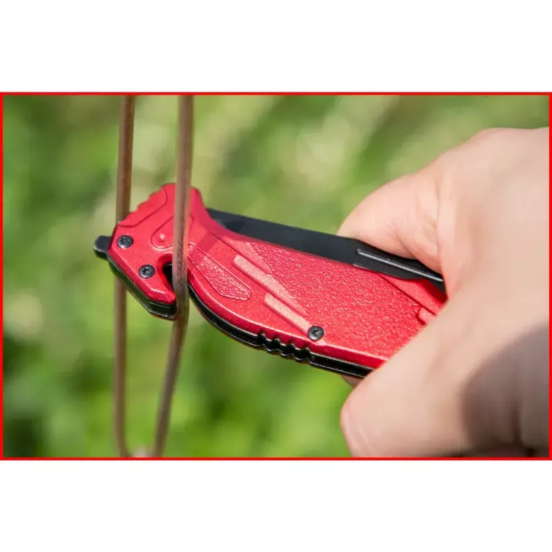 Navaja Camper/Scout KS Tools 907.2220 negro rojo