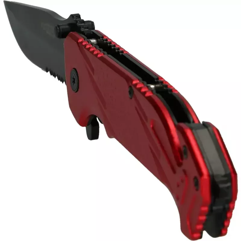 Navaja Camper/Scout KS Tools 907.2220 negro rojo
