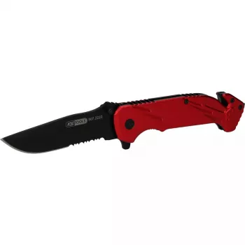 Navaja Camper/Scout KS Tools 907.2220 negro rojo