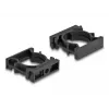 Soporte para cables DeLOCK 60487 28,5 mm negro 4 uds.