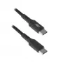 Cable de carga/datos USB 2.0 ACT conector C macho - conector C macho 1 metro, nailon