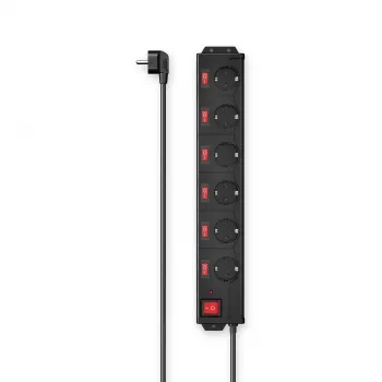 Hama 00223160 Regleta de enchufes inteligente 6 tomas AC 1,4 m 3680 W