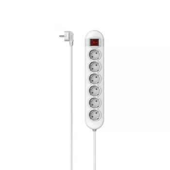 Hama 00223023 Regleta de enchufes múltiple inteligente 6 salidas AC 1,4 m